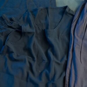 Dark Blue Sleeveless Top